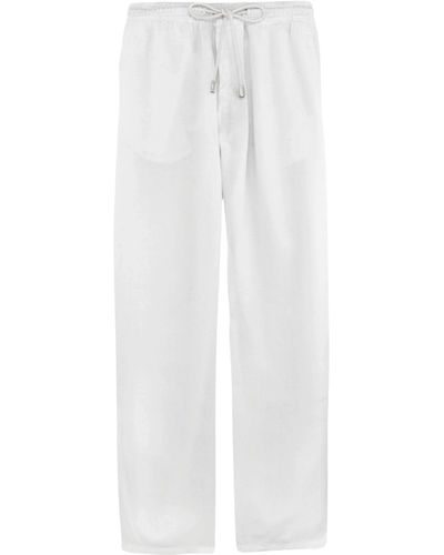 Vilebrequin Linen Pants Solid - White