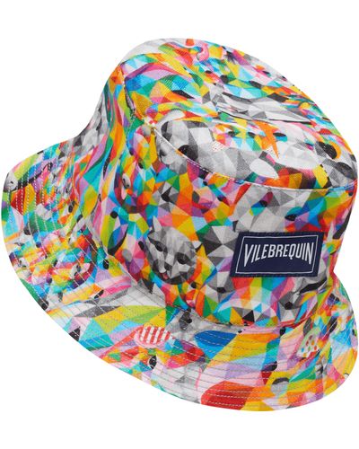 Vilebrequin Linen Bucket Hat Animals - Multicolor