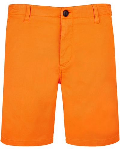 Vilebrequin Gabardine Bermuda Shorts - Orange