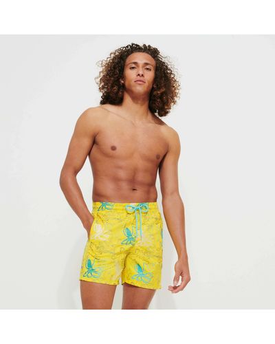 Vilebrequin Swim Shorts Embroidered Octopussy - Limited Edition - Green