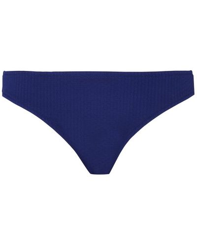 Vilebrequin Bas de maillot de bain culotte femme plumetis - frise - Bleu