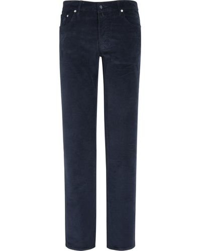Vilebrequin Pantalon en velours côtelé 5 poches homme 1500 raies - gbetta18 - Bleu