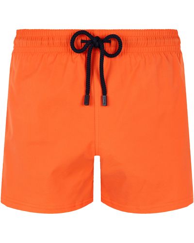 Vilebrequin Swim Trunks Solid - Orange