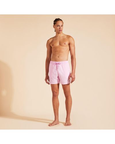 Vilebrequin Swim Shorts Solid - Pink