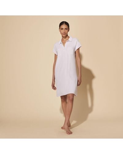 Vilebrequin Terry Polo Dress Solid - Natural