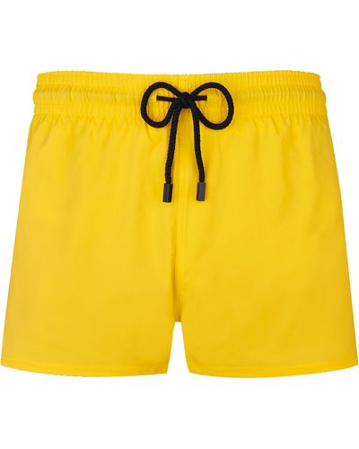 Vilebrequin Swim Trunks Solid - Yellow
