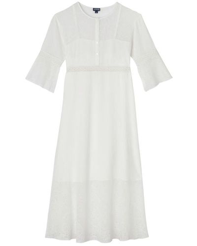 Vilebrequin Vestito Lungo Donna - Bianco