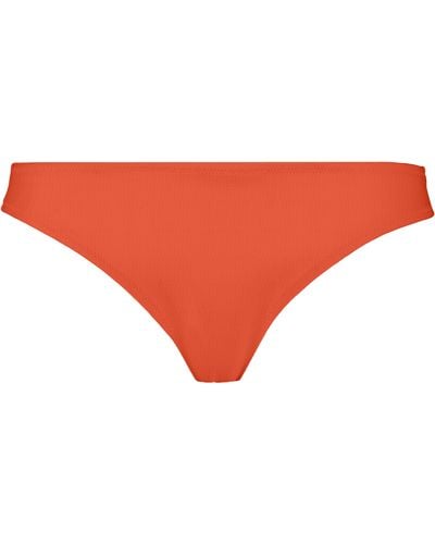 Vilebrequin Vichy Jacquard-bikinihose Für Damen - Orange