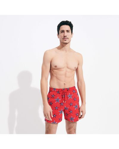 Vilebrequin Swim Shorts Embroidered Starfish Dance - Limited Edition