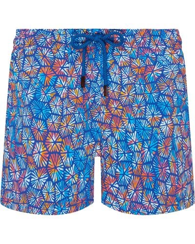 Vilebrequin Swim Shorts Carapaces Multicolores - Blue