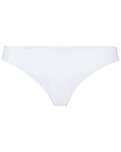 Vilebrequin Bas de maillot de bain culotte femme uni - frise - Blanc