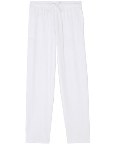 Vilebrequin Pantaloni in cotone - pantaloni - polide - Bianco