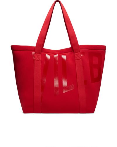 Vilebrequin Neoprene Large Beach Bag Solid - Red
