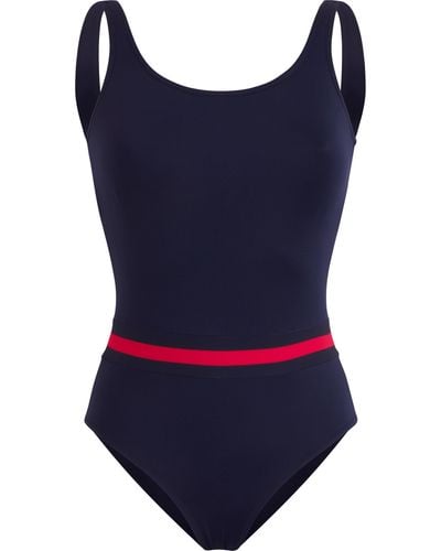 Vilebrequin One-piece Swimsuit Solid - Blue