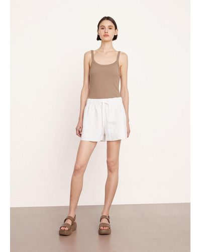 Vince Tie-front Pull-on Short - Natural