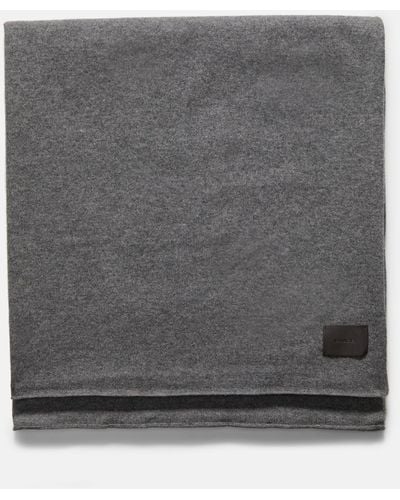 Vince Plush Cashmere Blanket Wrap, Medium Heather - Gray