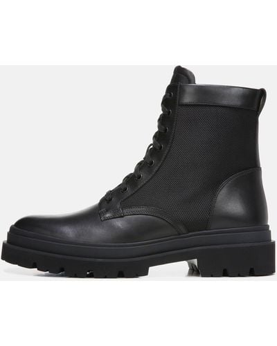 Vince Raider Leather Boot - Black