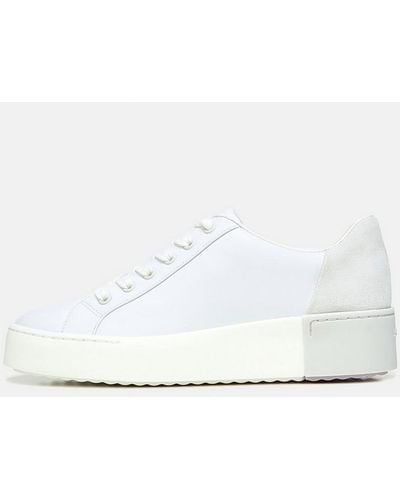 Vince Leather Bensley Trainer - White