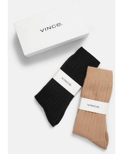 Vince Boxed Sock Gift Set, Multicolour, Size L/xl