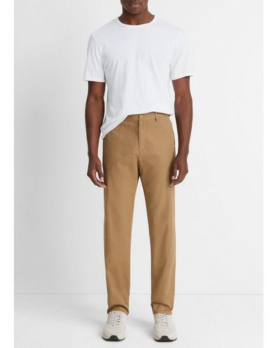 Vince Relaxed Chino Pant, Caramel Desert, Size 30 - Natural