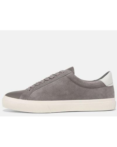 Vince Fulton Suede Trainer, Grey, Size 12