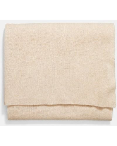 Vince Summer Cashmere Travel Wrap, Oak - Natural