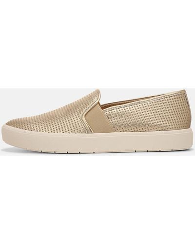 Vince Blair Perforated Leather Sneaker - White