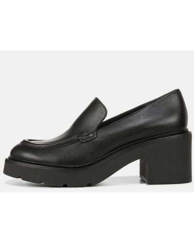 Vince Rowe Leather Lug Loafer, Black, Size 9