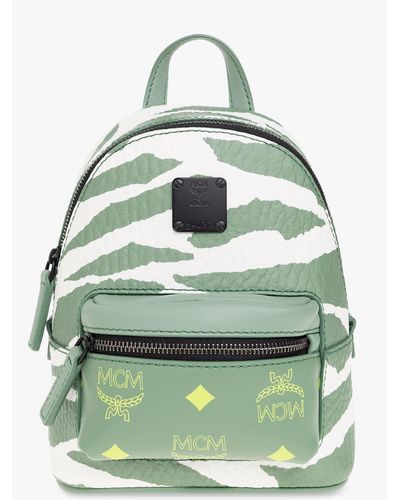Green MCM Backpacks for Women