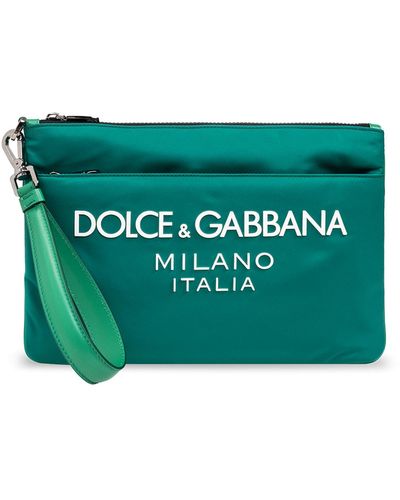 Dolce & Gabbana Handbag With Logo - Green