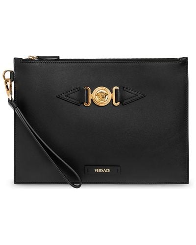 Versace ‘Medusa Large’ Handbag - Black