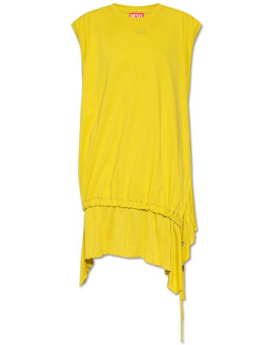 DIESEL D-rolletty-nw Dress - Yellow
