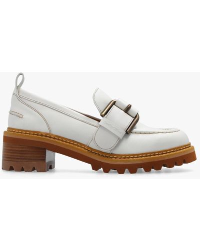 See By Chloé 'willow' Leather Boots - White