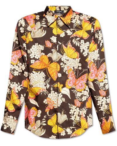 DSquared² Floral Shirt, - Multicolour