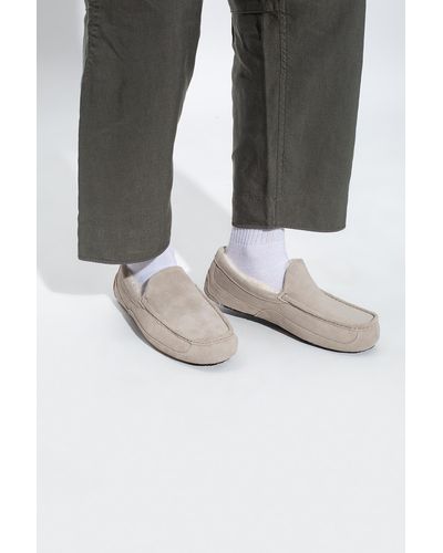 UGG 'ascott' Suede Slippers - Gray