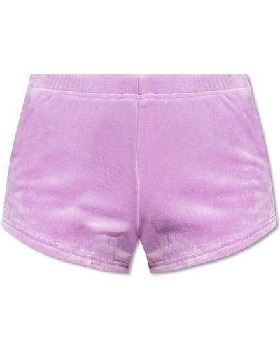 UGG 'valerius' Shorts With Velvet Finish - Purple