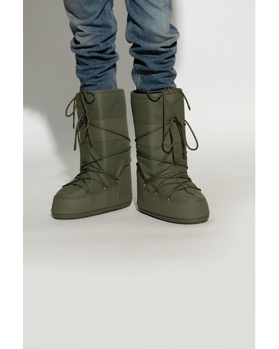 Moon Boot ‘Icon’ Snow Boots - Green