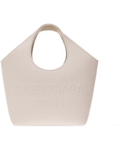 Balenciaga 'mary-kate Xs' Handbag - Natural