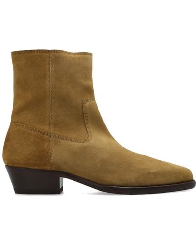 Isabel Marant ‘Delix’ Heeled Ankle Boots - Brown