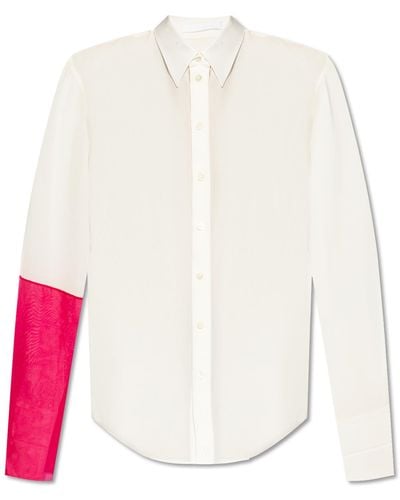 Helmut Lang Silk Shirt, ' - White