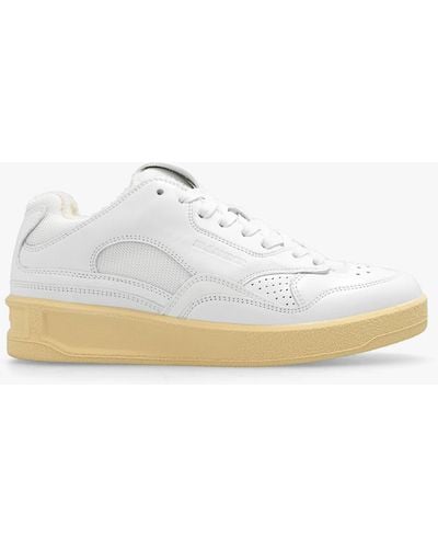 Jil Sander Trainers With Logo - White