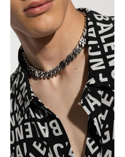 balenciaga mens necklace