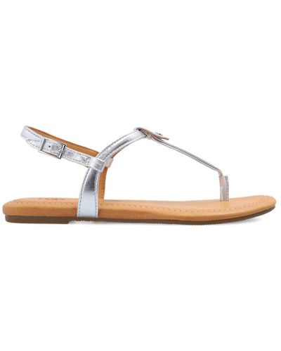 UGG 'madeena' Sandals - Metallic