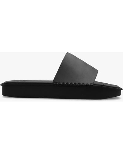 Y-3 Rubber Slides - Black