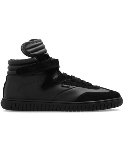Bally ‘Parrel’ High-Top Trainers - Black