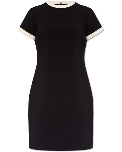 Theory Dress With Short Sleeves - Black