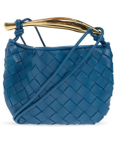 Bottega Veneta ‘Sardine Mini’ Shoulder Bag - Blue