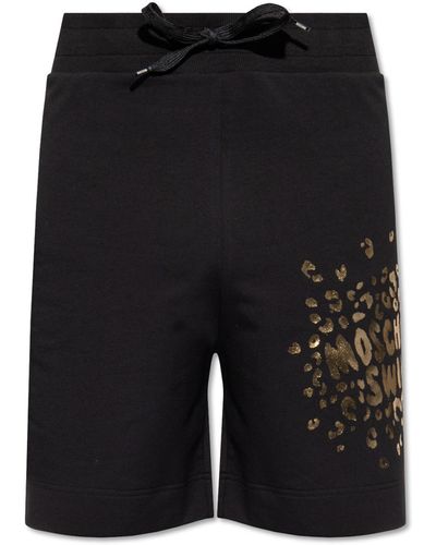 Moschino ‘Swim’ Collection Shorts - Black
