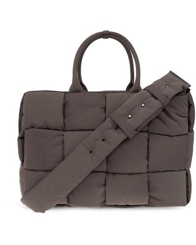 Bottega Veneta 'arco Large' Shopper Bag, - Brown