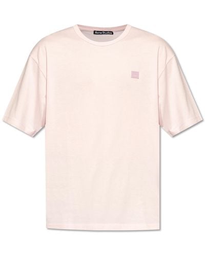 Acne Studios Patched T-shirt - Pink